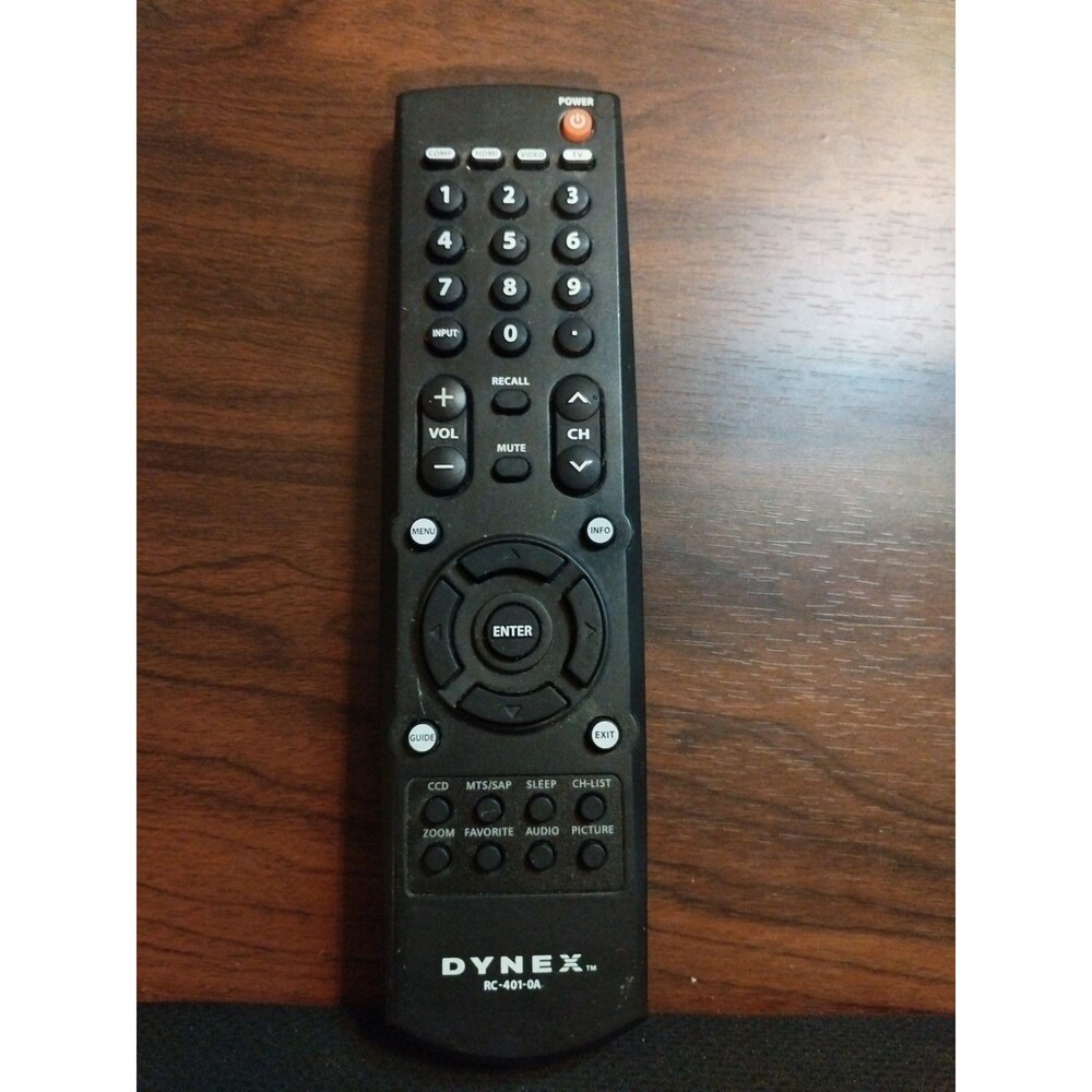 DYNEX RC-401-0A LCD BLACK TV REMOTE CONTROL for DX-L32-10A DX-L37-10A DX-L42-10A